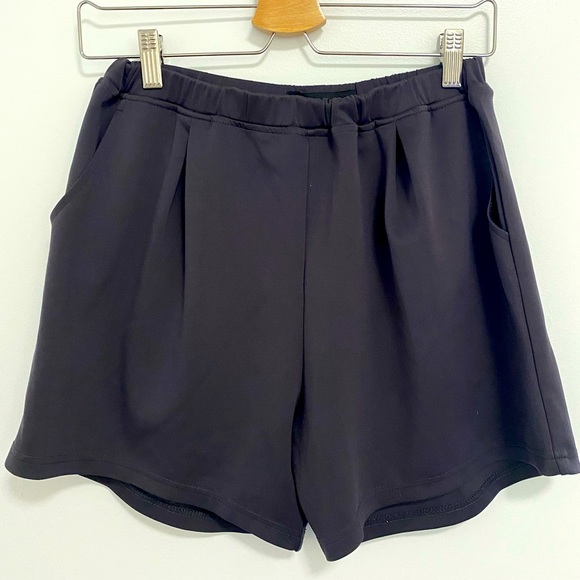 WORKHALL Indigo stretchy shorts (Size S, can fit M) - Picture 1 of 2